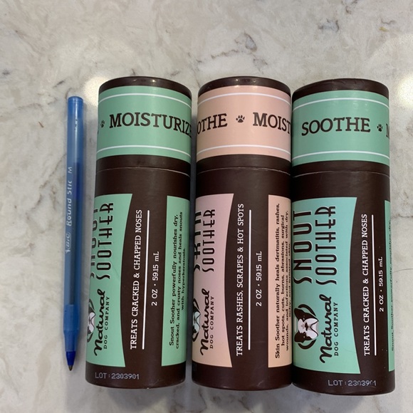 NWT 2 Snout Soother & 1 Skin Soother **BENEFITS ANIMAL RESCUE** - Picture 5 of 5